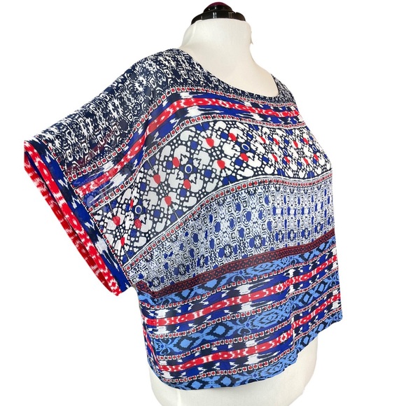 Ruby Rd. Summer Spirit Semi-Sheer Top - Picture 4 of 5